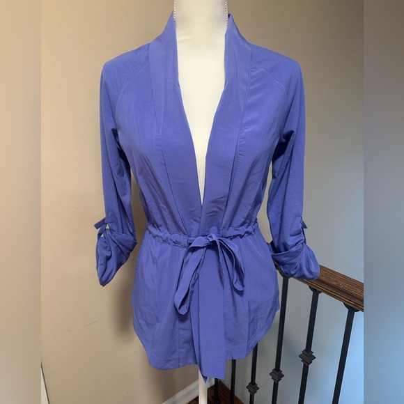 Columbia Purple Adjustable Tie-Waist Lightweight Performance Jacket Size XS - Picture 1 of 7